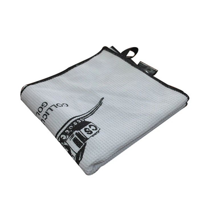 Picture Printed Microfiber Auto Cleaning Towel